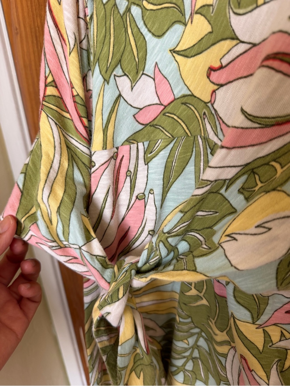 Talbots Plus 3x Petite Floral Print Shift Dress - Picture 3 of 9
